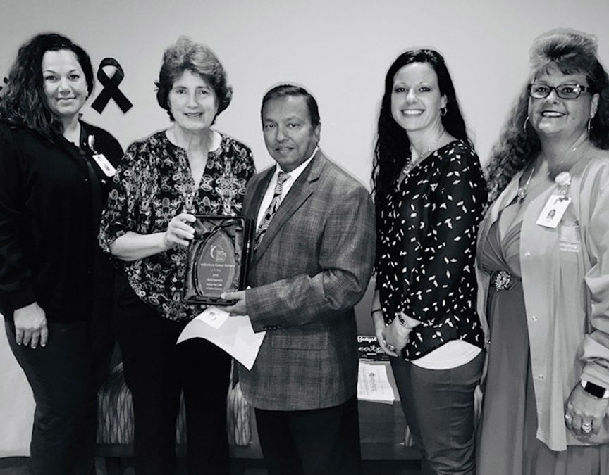 Society honors Gettysburg Cancer Center